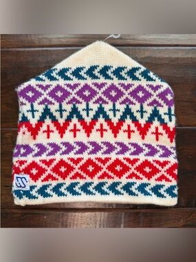 Vintage Murray Merkley Squid Toque 100 percent wool Made in Canada